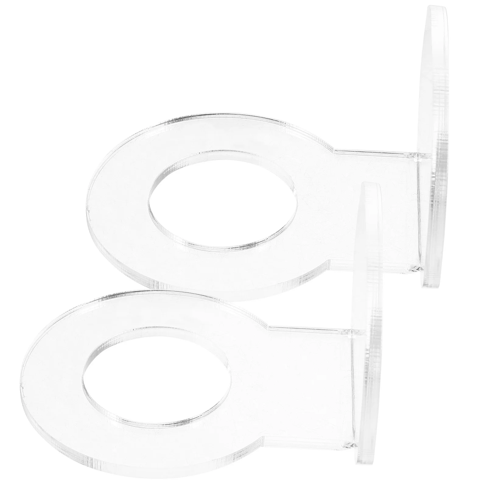 

1Set Acrylic Sports Balls Rack Durable Wear-Resistant Smooth Surface for Organized Ball Storage Display Baseball Storage Rack