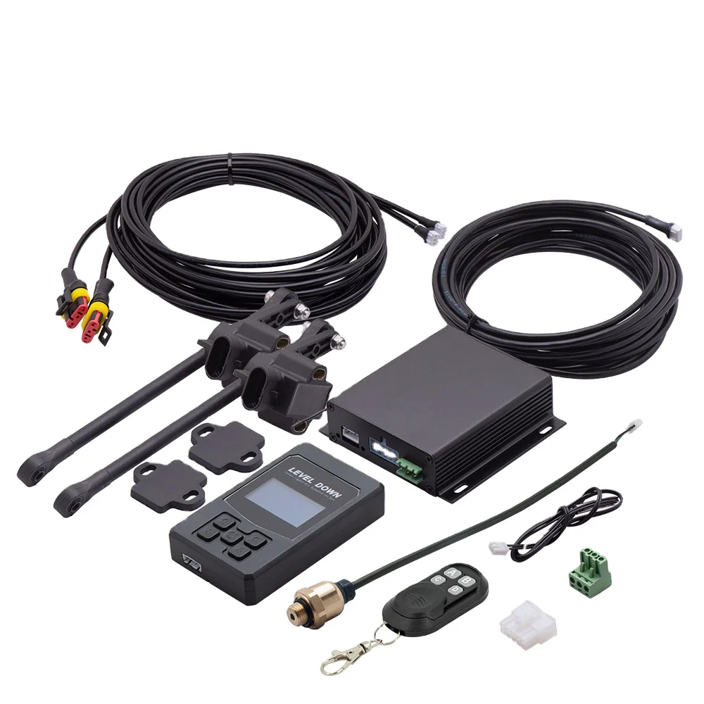 

LD2S+ Height Level Sensor Air Ride Suspension Electronic Control Management System with Support Blue Tooth Compatible Remote