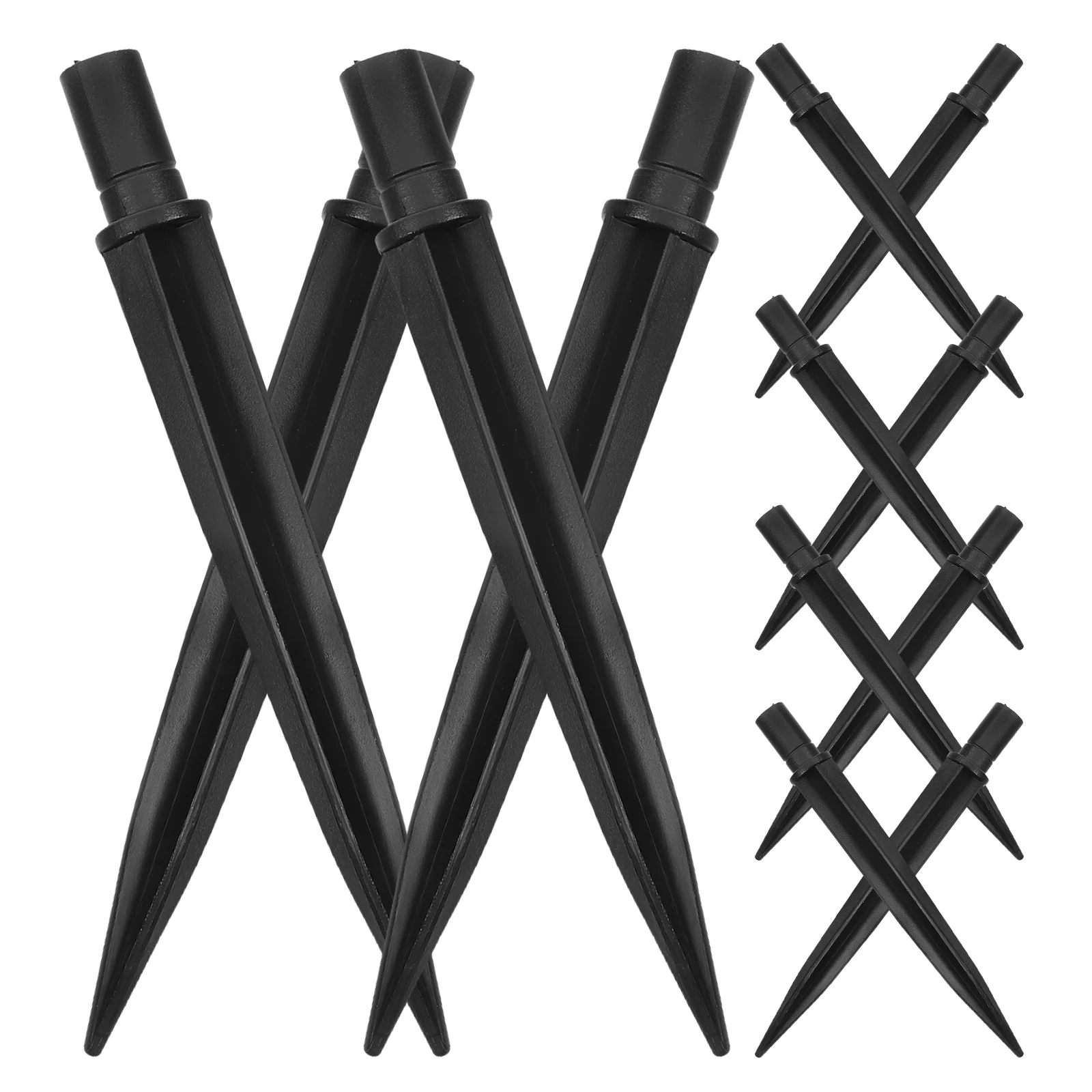 

25Pcs Solar Light Ground Stakes Outdoor Lamp Spike Plastic Replacement Stakes for Garden Yard Landscape Lighting Accessories