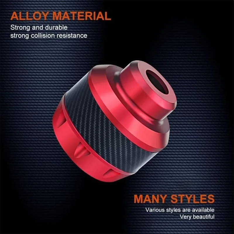 Universal Motorcycle Anti-fall Cup Aluminum Alloy Motorcycle Front Fork Cover Anti-collision Wheel Protector Modified Accessorie