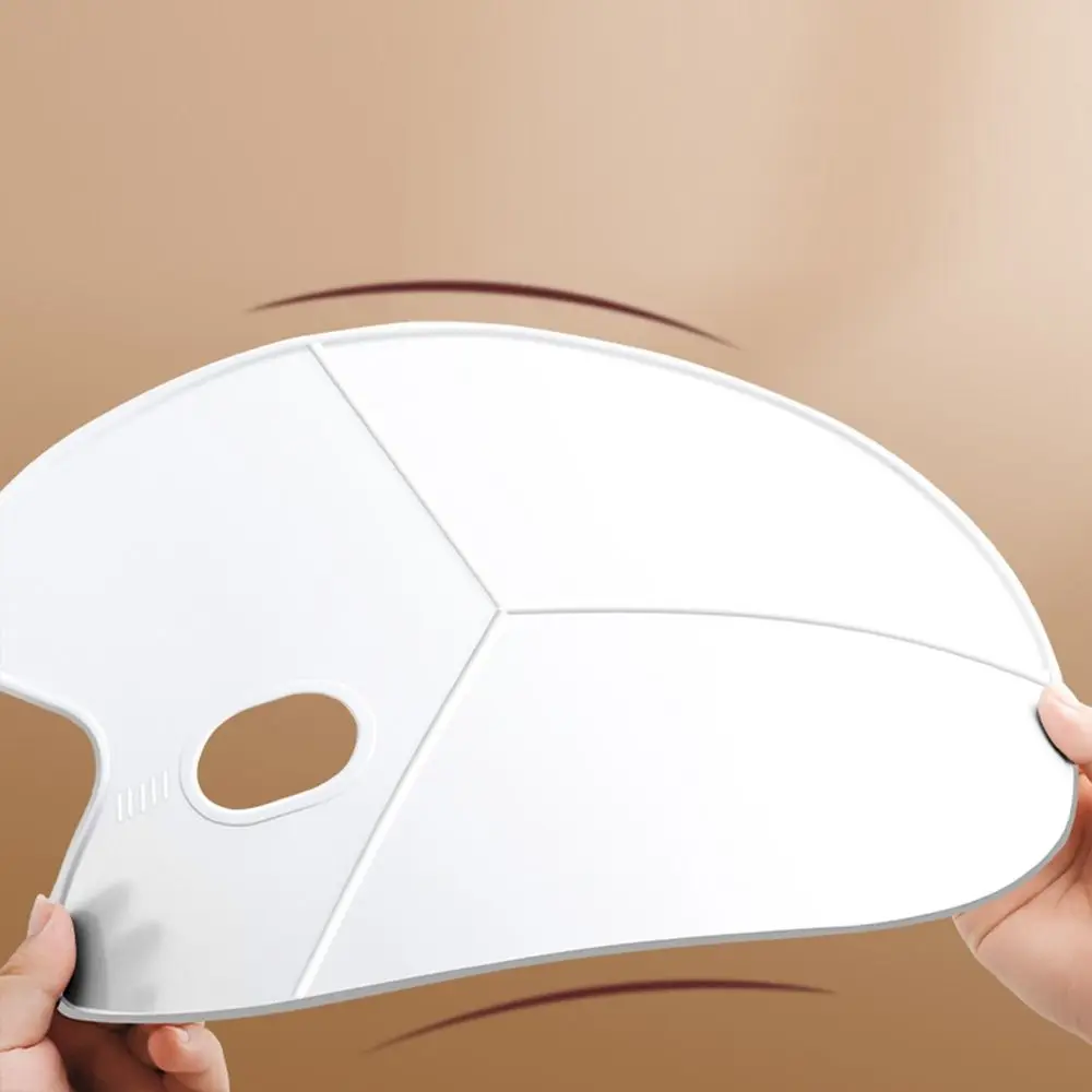 Oil Painting Plastic Oil Watercolor Palette White DIY Art Pigment Tray Crafts Painting Palettes Gouache