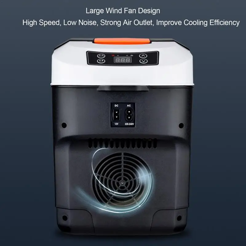 10L Mini Fridge Freezer Cooling Fridge 12V Warmer Heating Cooling Refrigerator Portable Cooler Car Accessories For Camping