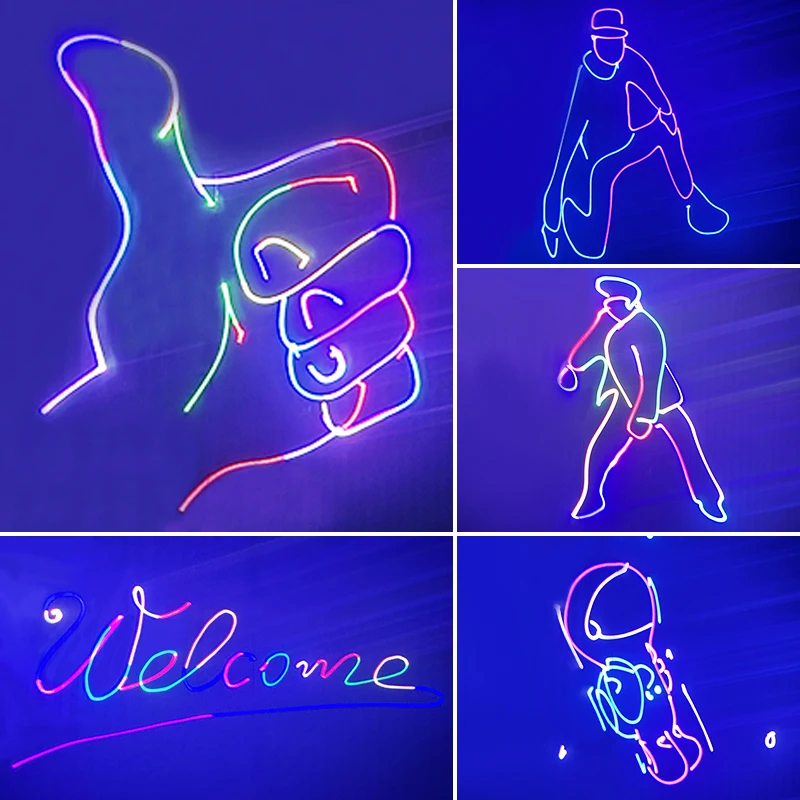 HCWE 1 Вт анимированные DJ огни металлические клубные фонари свадебная вечеринка садовый декор 10 м/30 м внутреннее наружное декоративное освещение