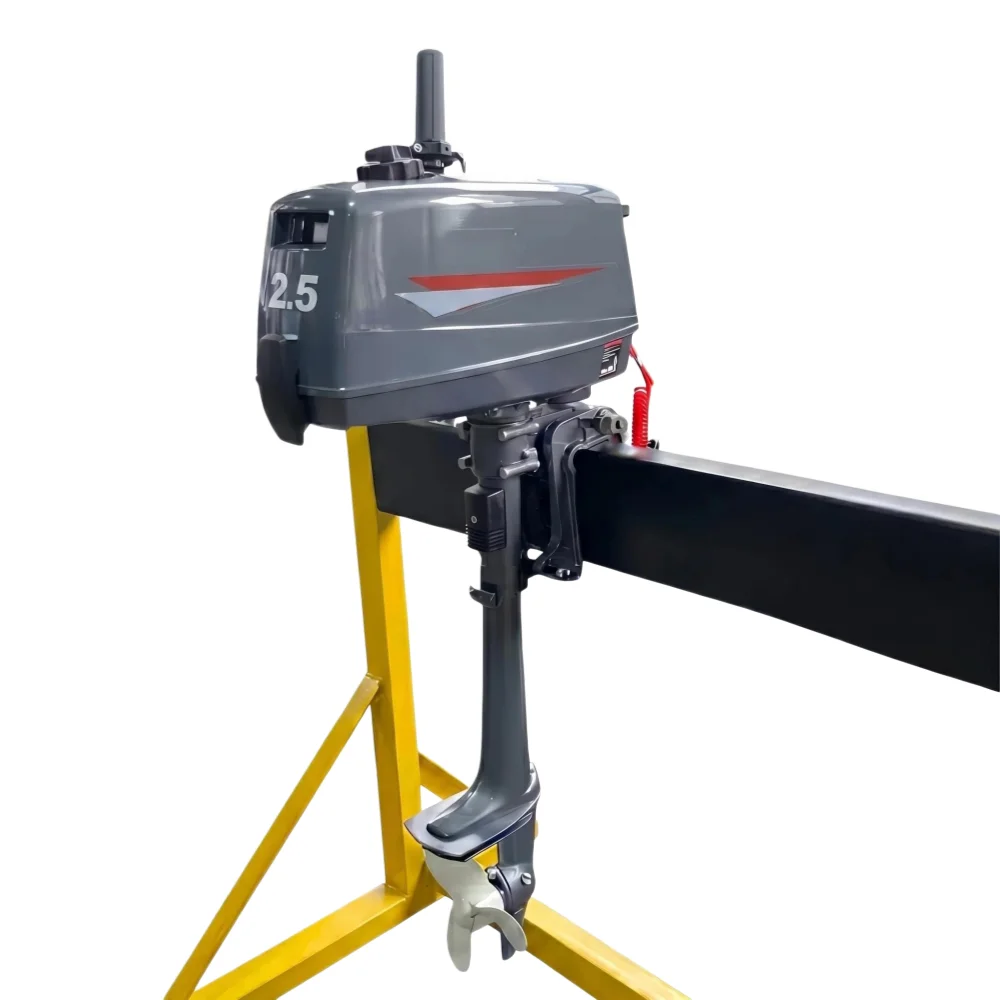 2.5HP Manual Start Rear Control Outboard Motor JP-T2.5 Water-Cooled  Boat Engine