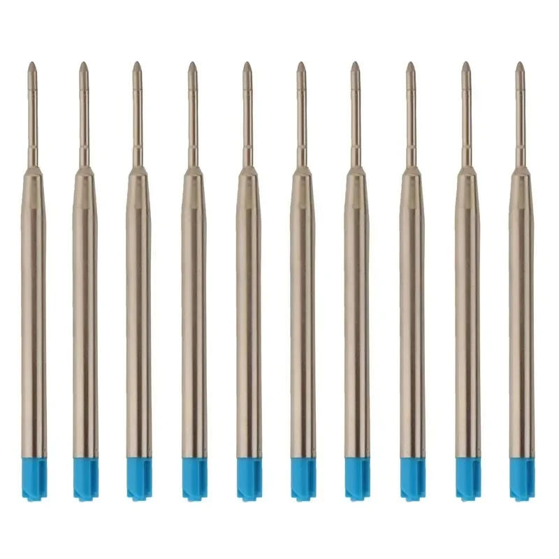 5-40Pcs L:3.9 In Ballpoint Pen Refills for Parker Pens Medium Point blue red Black Ink Rods for Writing Office Stationery