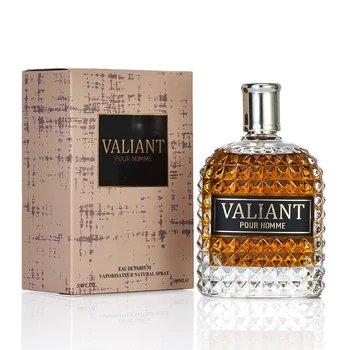 100ML 3.4FL.OZ Notas de couro Eau de parfum masculino, amadeirado, nozes, quente, picante, perfume de chocolate, spray de fragrância masculino para homem