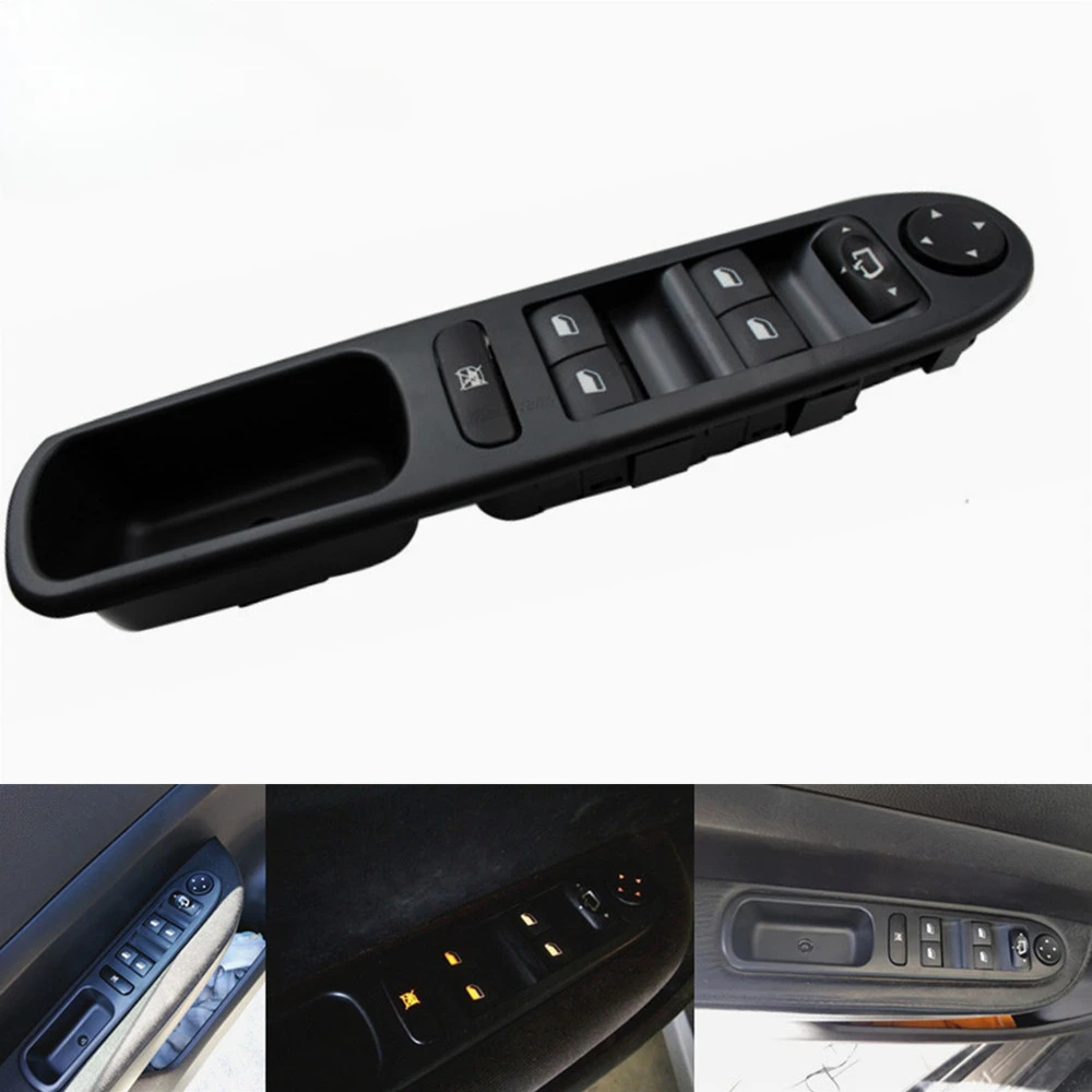 

For Peugeot 307 Power Window Control Switch Lifter Button Car Accessories