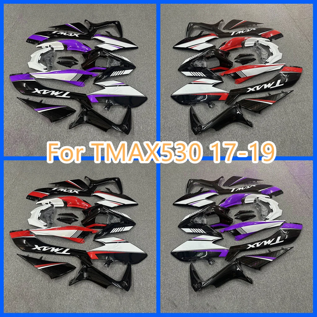 For YAMAHA TMAX530 17 18 19 Fairing Set Injection Kit T-MAX530 2017 2018 2019 Rebuild Motorcycle Free Custom