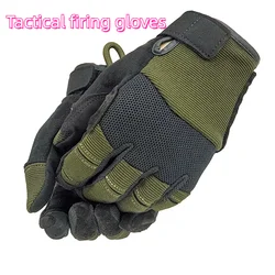 Outdoor Tactical Shooting Gloves Men's Winter Cycling Wear Full Finger Operating Gloves