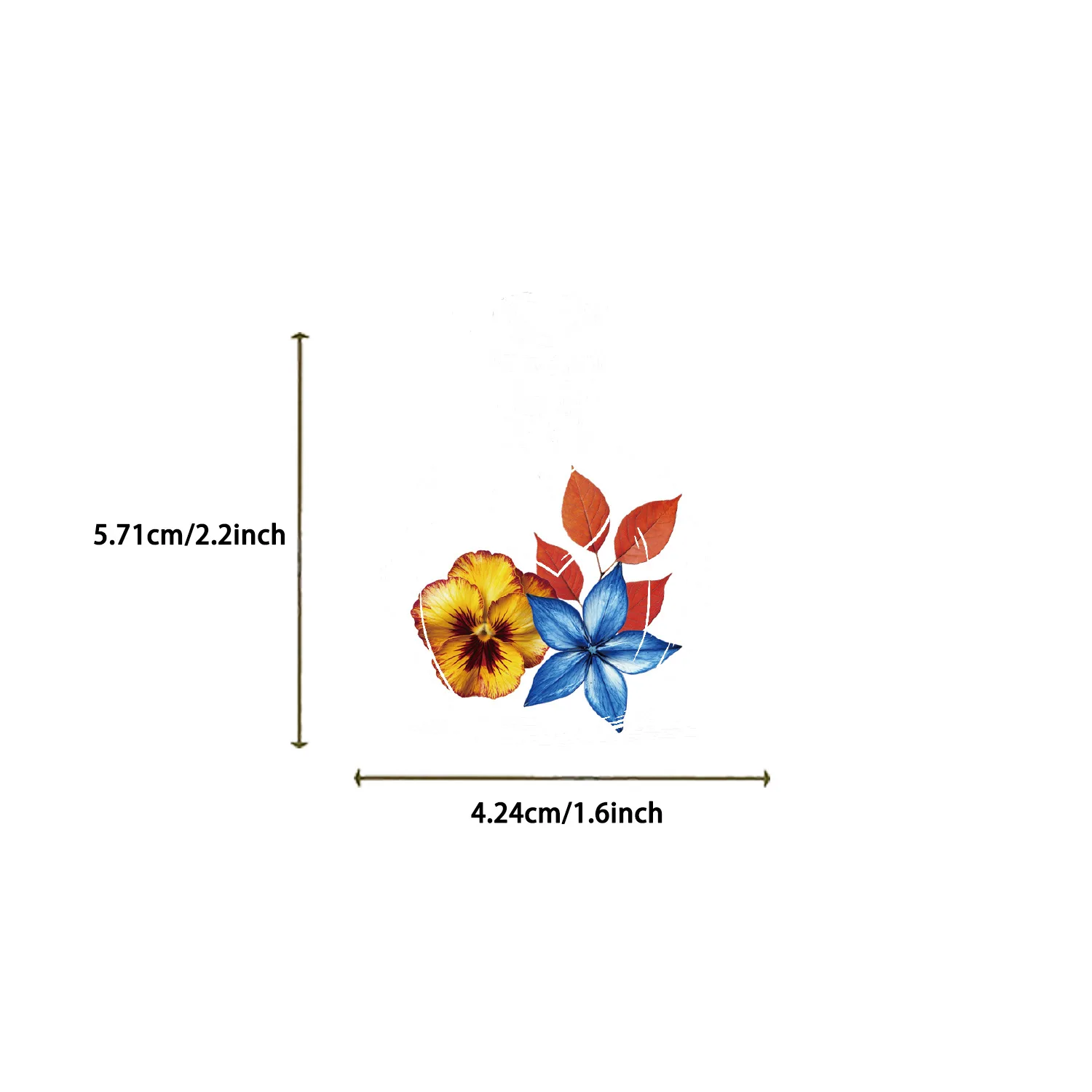 Autocollant de fleur de bouteille de dessin animé pour enfants, graffiti créatif drôle, décalcomanie transparente, jouet de bricolage, ordinateur portable, album, tasse d'eau, 10 pièces, 30 pièces, 50 pièces