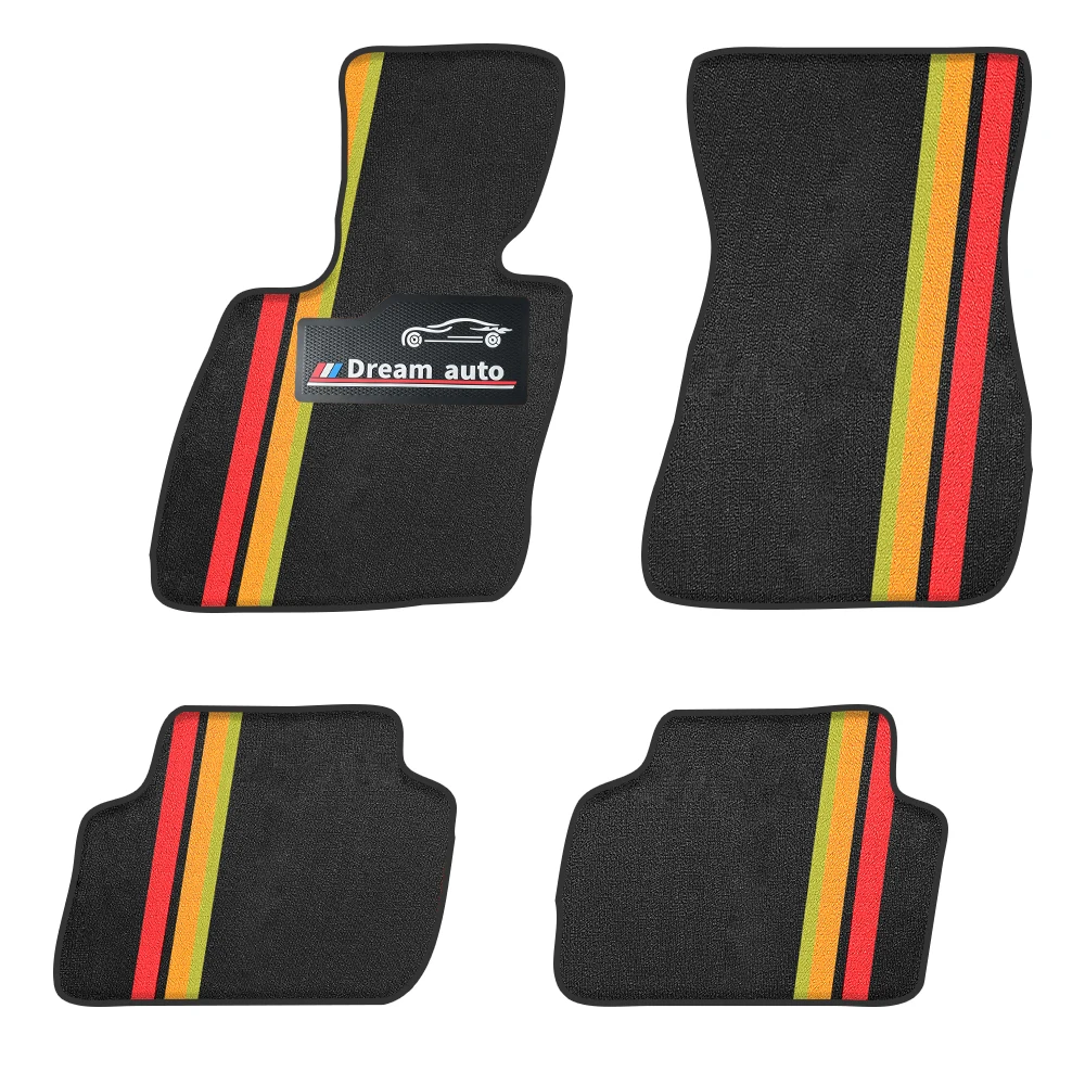 Car Floor Mat For BMW 2 Series G42 2021-2024 Waterproof Interior Protection Accessories Car Mats Full Set