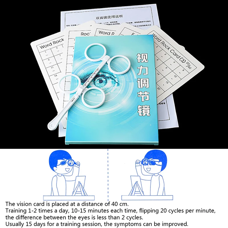 ±0.50D To ±4.00D Flip Lens Confirmation Test Optical Flipper Optometry Plastic