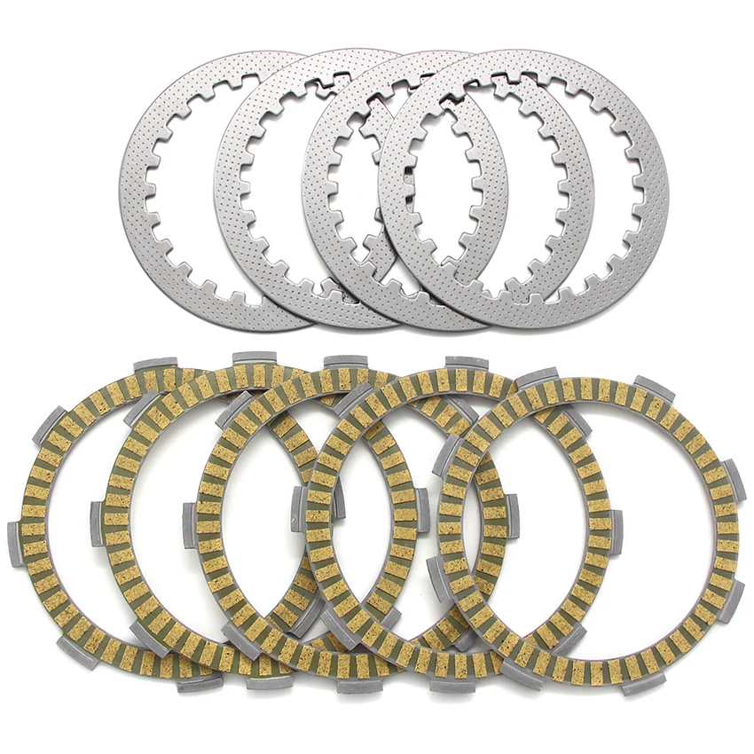 Clutch Friction Disc Plate Kit For Honda CM125 CC/CF CT125A CT125 C TL125 NX125 Transcity XL125 XL125S XLR125 RW XR125L CD185  T