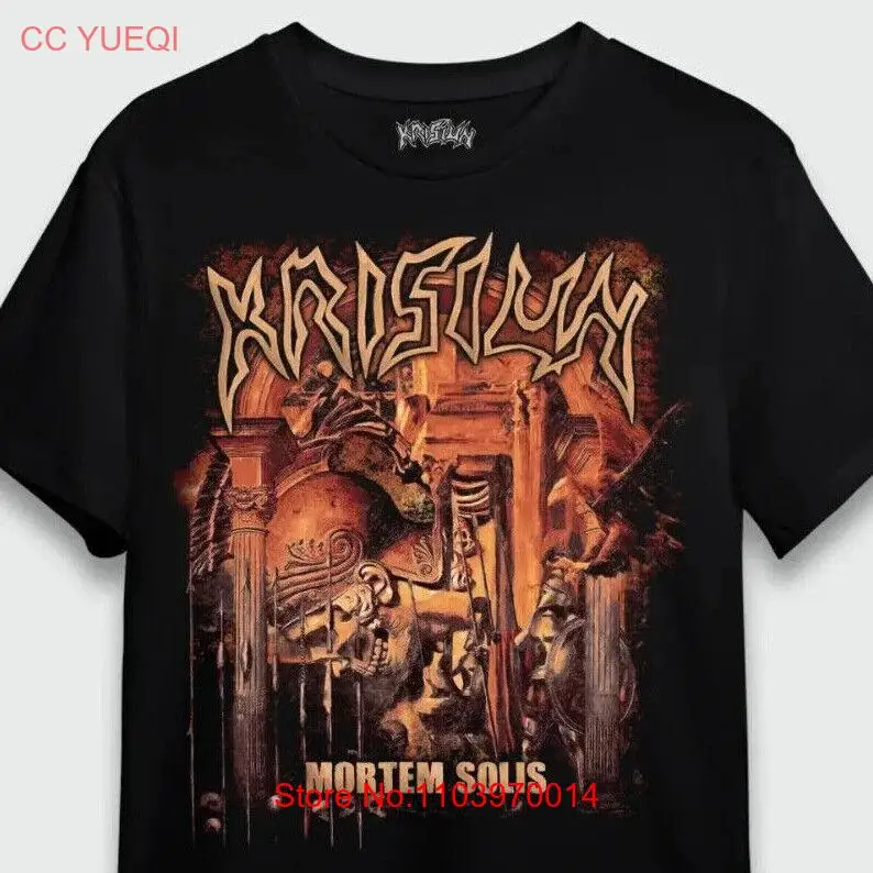 Official Licensed T-Shirt Krisiun Mortem Solis (Front/Back)