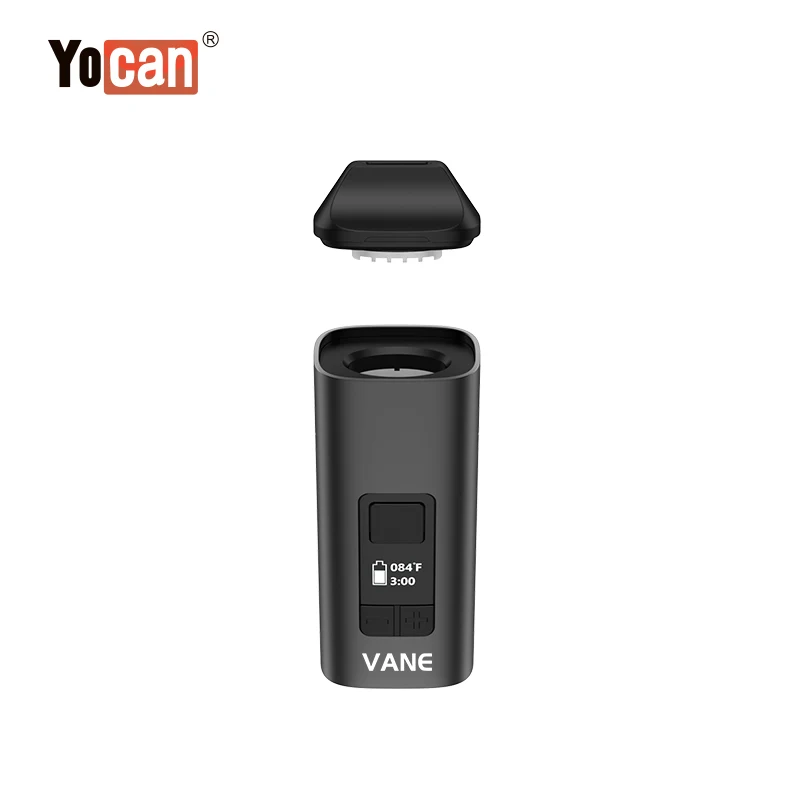 Оригинальный комплект Yocan Vane, испаритель для сухих трав, аккумулятор 1100 мАч, керамическая нагревательная камера, магнитный мундштук, аксессуар для электронных сигарет, ручка для вейпа