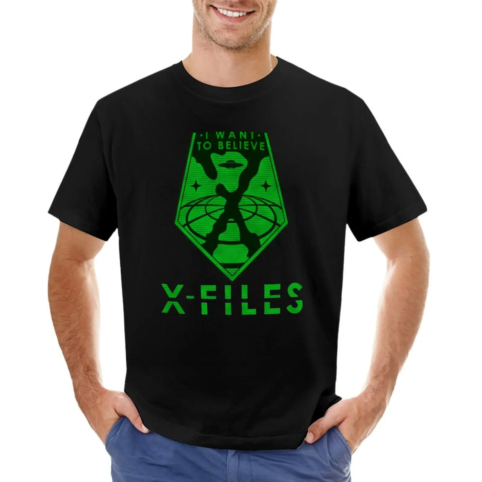 X-Files - Enemy Unknown T-Shirt vintage t shirts vintage anime shirt fruit of the loom mens t shirts