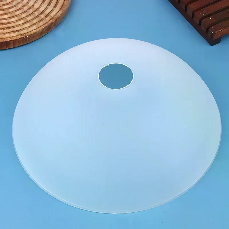 Semicircle Shape Plastic Lampshade Home Decor Light Shade For Wall Ceiling Fan Globe Replacement Light Bulb Cage Lighting