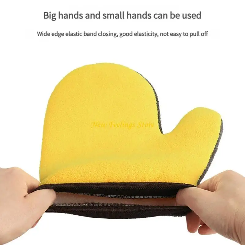 Coral Fleece Car Cleaning Cloth Scratch Less Protective Super Absorbent Microfiber Towel Fit for Vehicle Motorcycle Wash