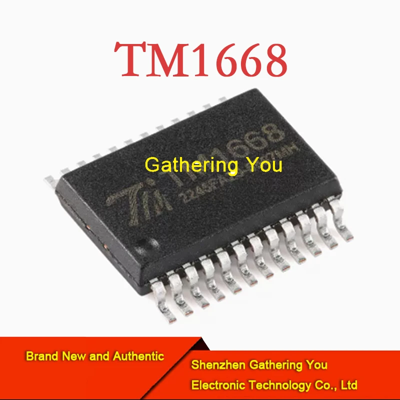 TM1668 SSOP24 LED drive control IC Brand New Authentic