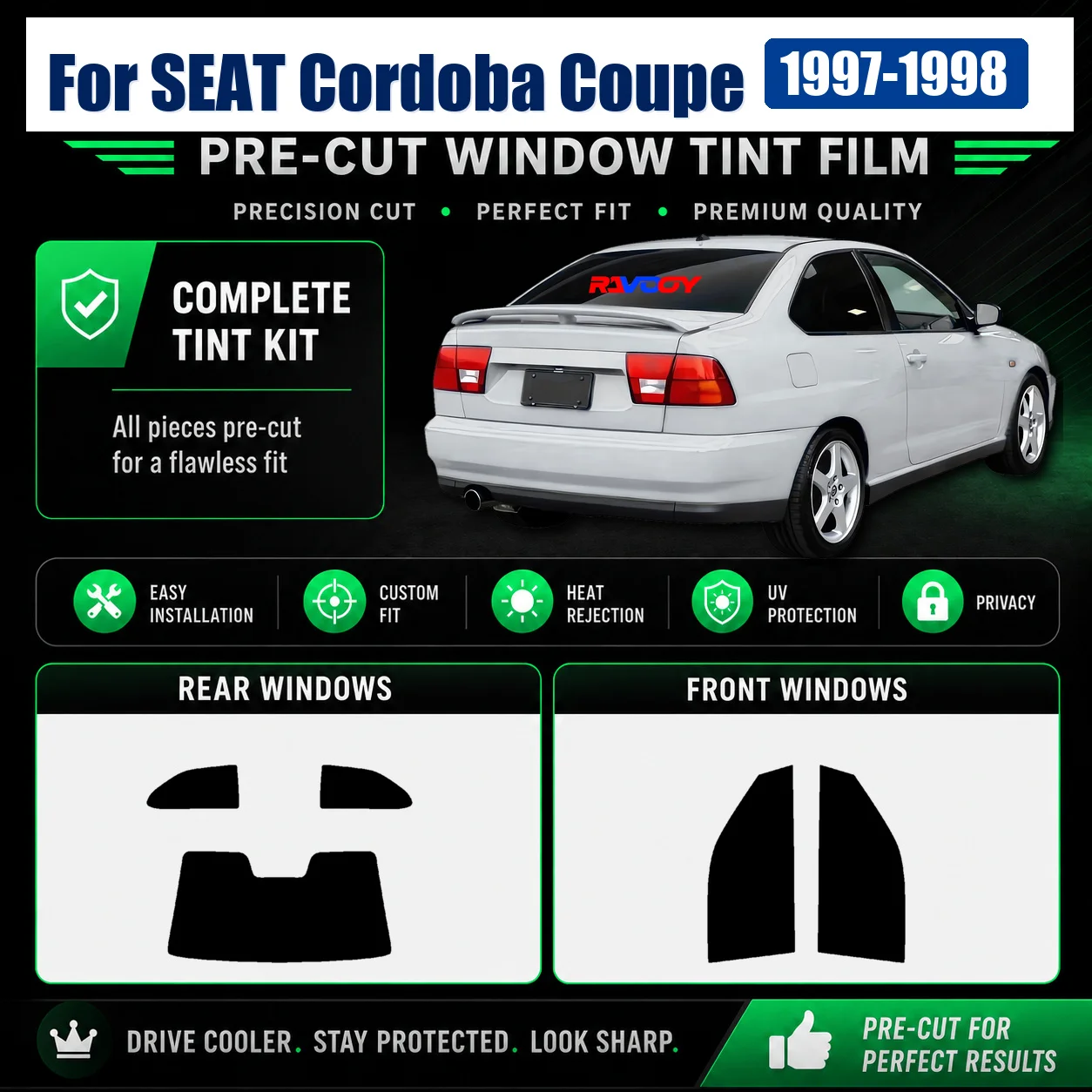 for-seat-cordoba-coupe-1997-1998-glass-tint-kit-premium-full-set-window-anti-glare-privacy-film