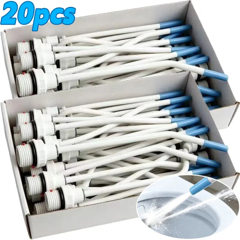 1/20pcs High-Pressure Water Gun Household Water Wash Nozzle for Bathroom Pet Cleaning Watering High Pressure Water Gun Wash Kit