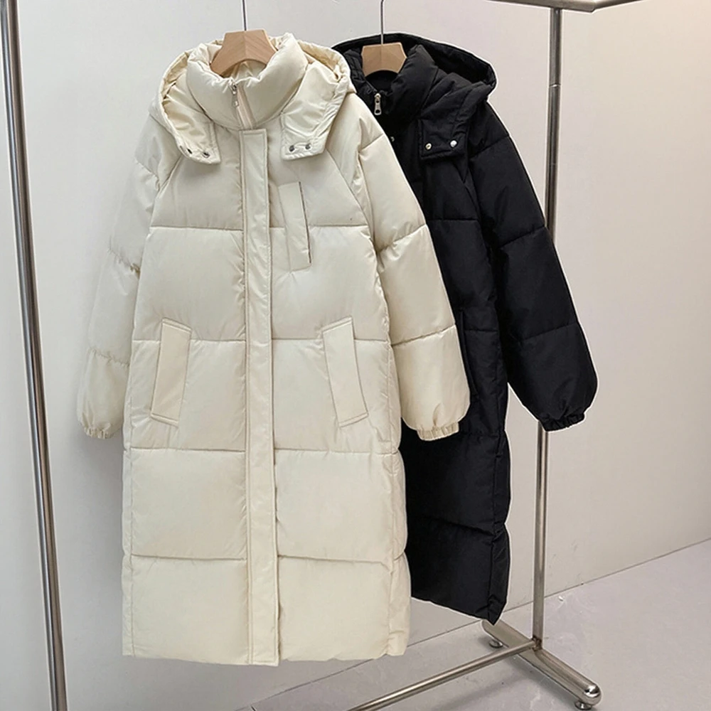 

Casual Long Sleeve Cotton-Padded Jacket Straight Sleeve Design Comfortable Women's Top Fashion Trend Outerwear