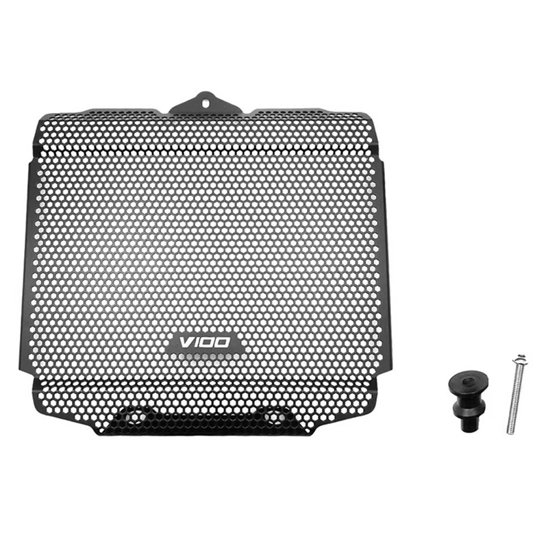 Motorcycle Accessories Radiator Guard Grille Water Tank Oil Cooler Cover For Moto Guzzi V100 Mandello 2023 2024-N26R