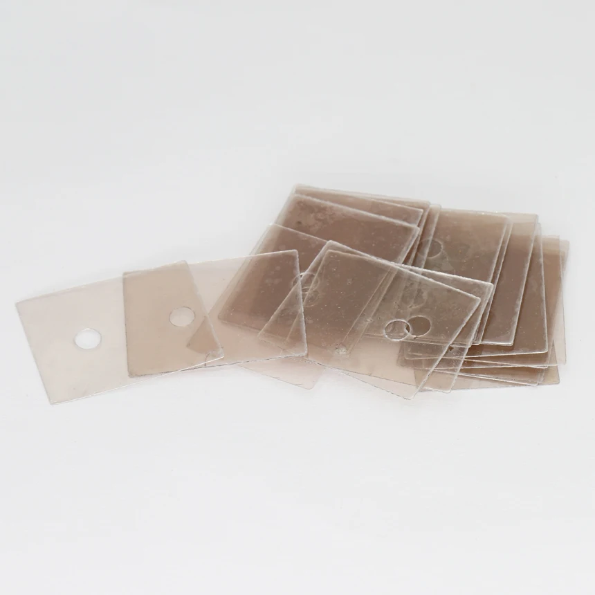 13*18 18*22 20*25/22/24 22*28 22*29 24*24/27/39 TO-220 TP-3P1 TO-3P TO-3PL Flat Insulation Plate Paper Mini Mica Insulator Sheet