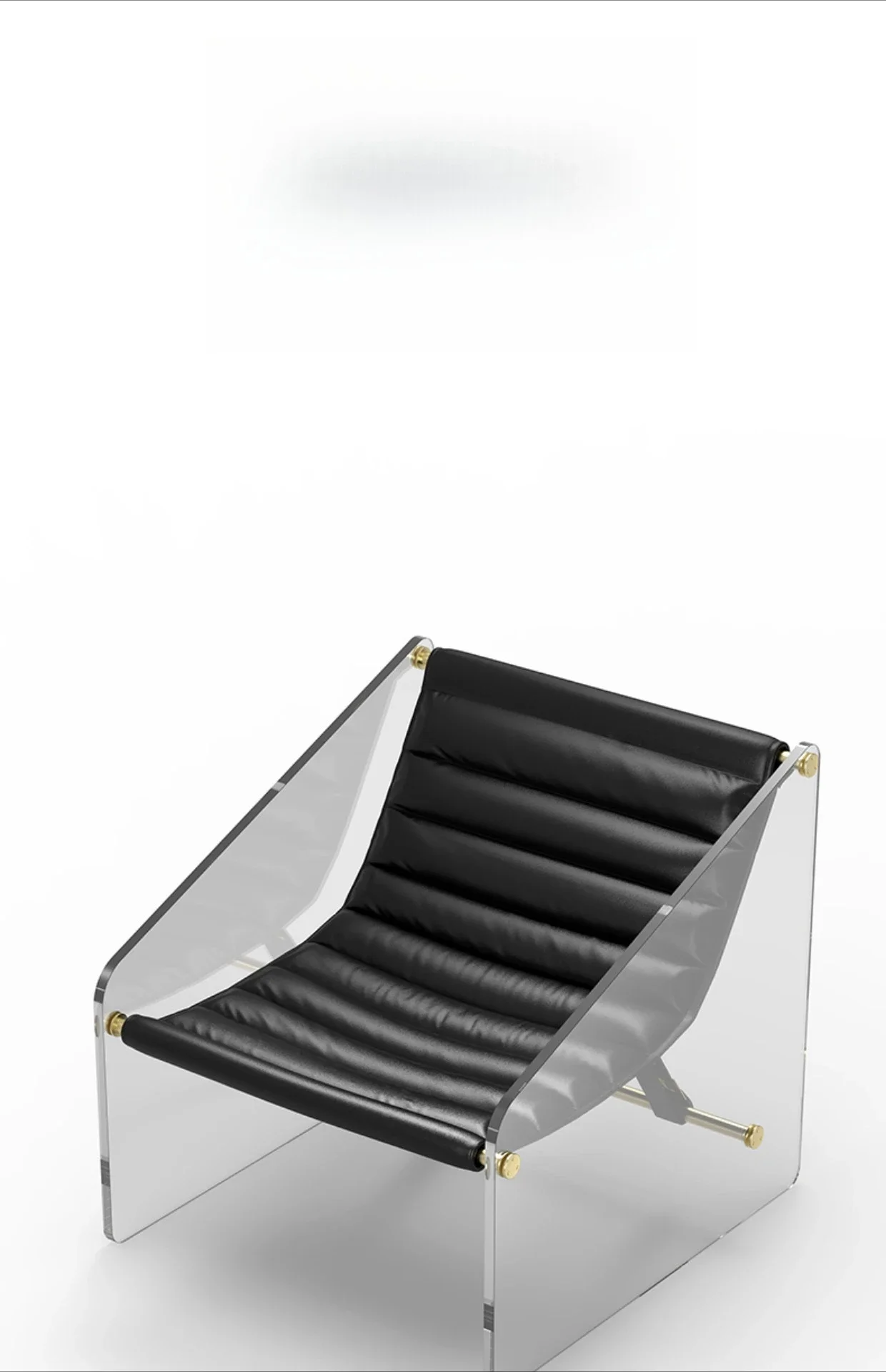 

Lazy single seat sofa leather light luxury club room casual negotiation single chair high-end designer