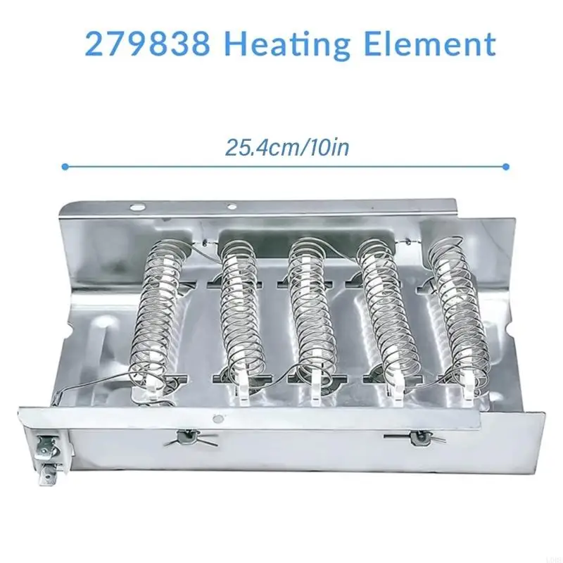 جزء تسخين مجفف U0DE مع ترموستات وتبديل حراري باستبدال الجزء من لوحة التسخين مجموعة مجموعة سخان المجفف مجموعة