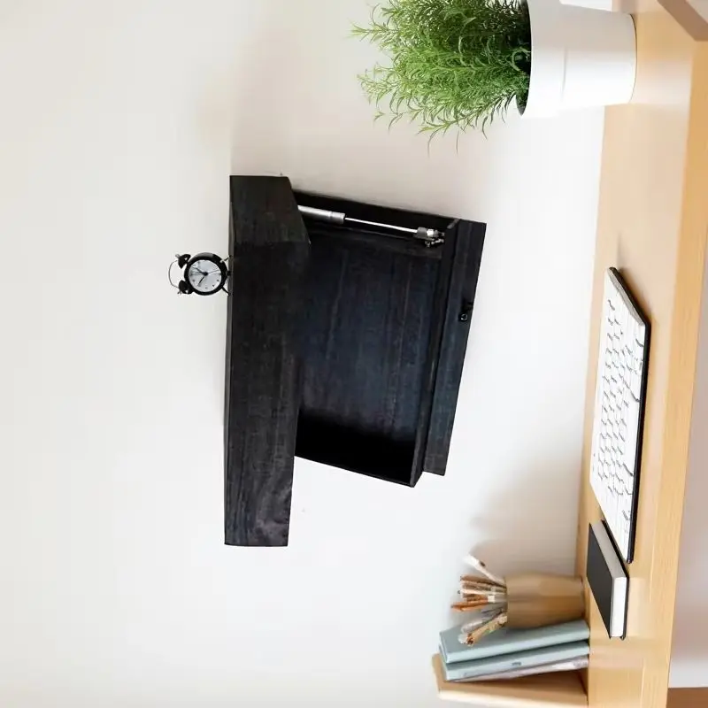 رف جدار رفرف سحري مع حجرة سرية مخفية رف عائم مخفي رف تخزين مثبت على الحائط #1