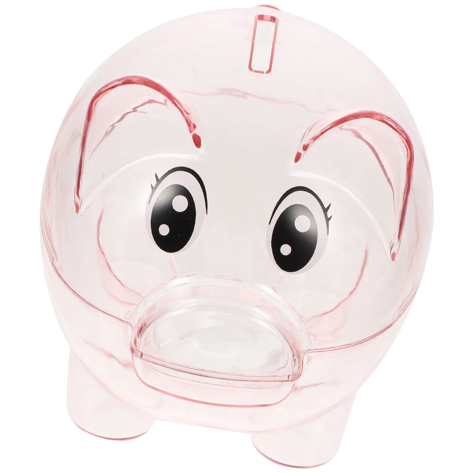 2Pcs Transparent Piggy Bank Jar for Kids Safe Coin Storage with Exquisite Craftsmanship Ideal Birthday Gift for Children Boys