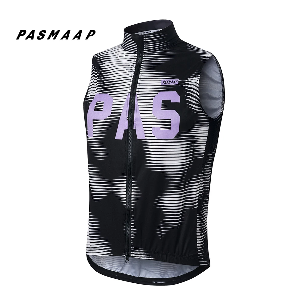 PASMAAP-Windproof and Waterproof Cycling Vest, Sleeveless Coat, Bicycle Bike Vest, Ultra-light Clothing, 2024