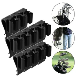 Premium 12pcs Sports Golf Bag Clip On Putter Clamp Holder Putting Organizer Club Golf Club Grips Golf Equipment Buckle Accessory