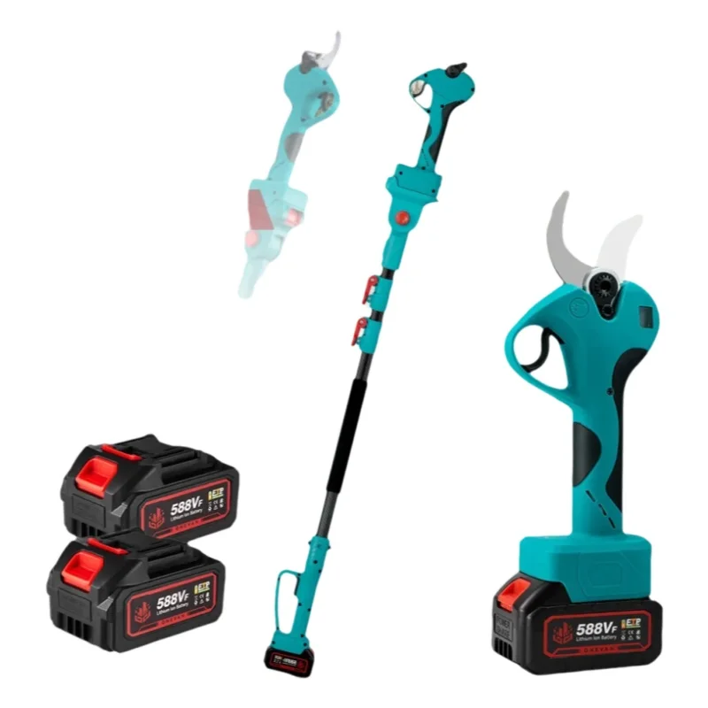 Bürstenlose 45mm Teleskopstange Gartenschere 2800W Hohe Astschere 2 IN 1 Gartenschneider Werkzeug für Makita 18V Batterie Pin