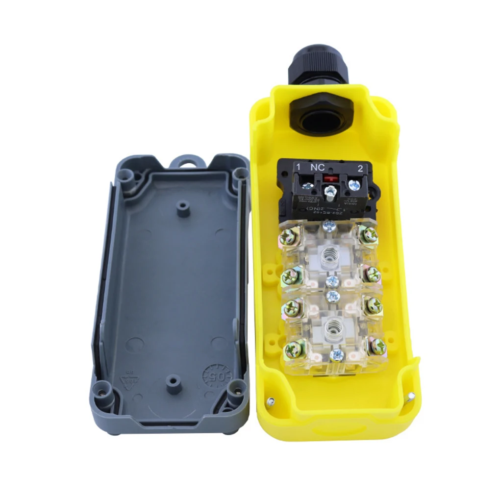 ABS Truck Tail Plate Control Button Box Easy Operation Easy To Install