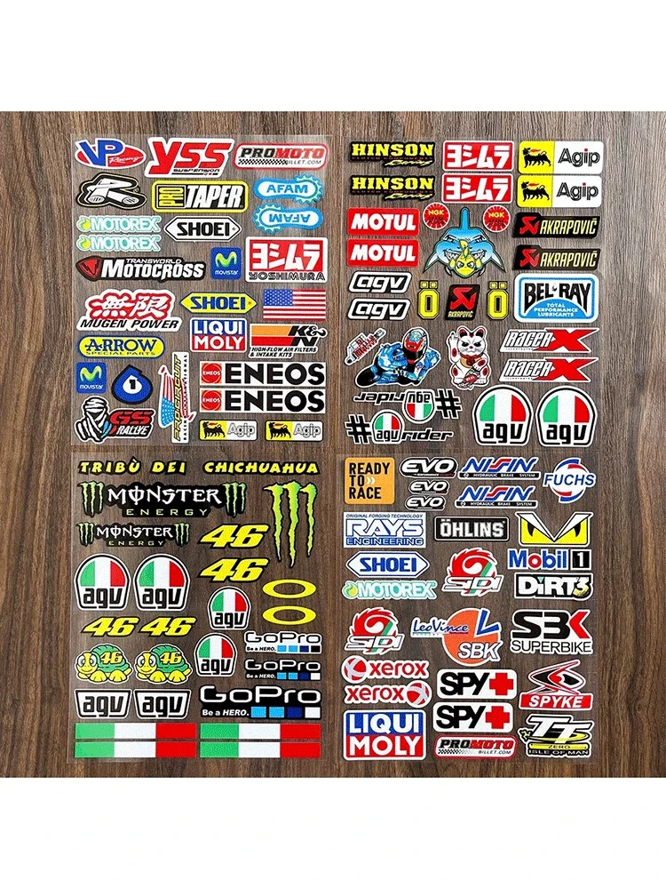 AliExpress MOTUL Reflective Racing Sponsor Stickers Set, for Motorbike Scooter Helmet Bicycle Bumper Toolbox, DIY Vehicle Decoration Decals
