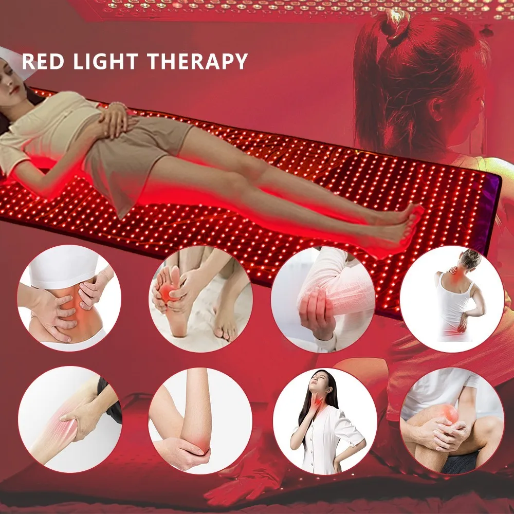

Shanglaite OEM ODM Customized Logo Full Body Portable Commercial Use LED Near Infrared Light Therapy Blanket