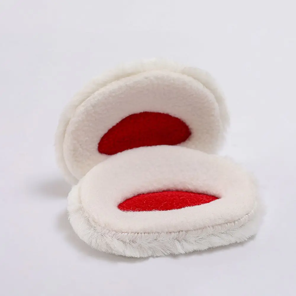 

Thicken Korean Earbags Candy Color For Men Coral Fleece Plus Women Earmuffs Bandless Ear Warmers Winter Ear Cover