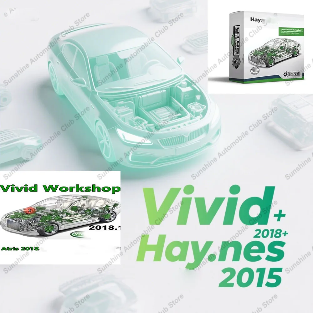 

Newest HAYNES 2015 & Vivid 2018 Repair Software - HAYNES 2016 Complete Automotive Workshop Data for Car Diagnostic & ECU Coding