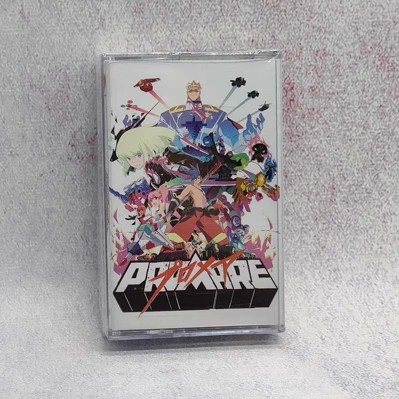 New Anime PROMARE Music Tape Galo Thymos Aina Ardebit Cosplay Soundtracks Box Cassettes Car Walkman Tapes Prop Christmas Gifts