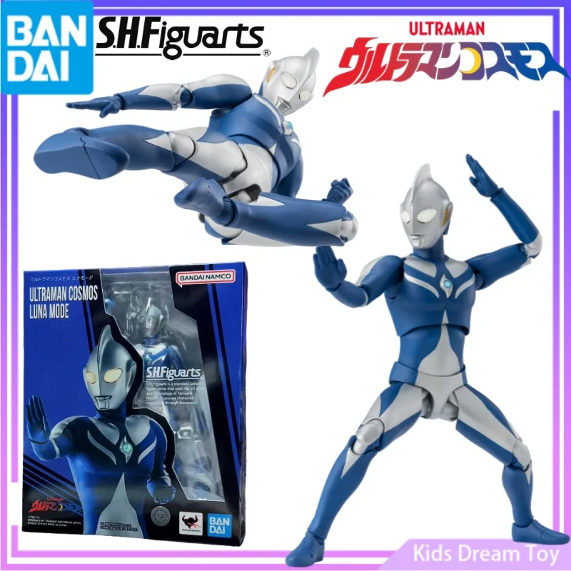 

Готовые товары Bandai в наличии, оригинальные S.H.Figuarts ULTRAMAN COSMOS LUNA MODE, аниме-фигурки, игрушки, коллекционная модель, подарки