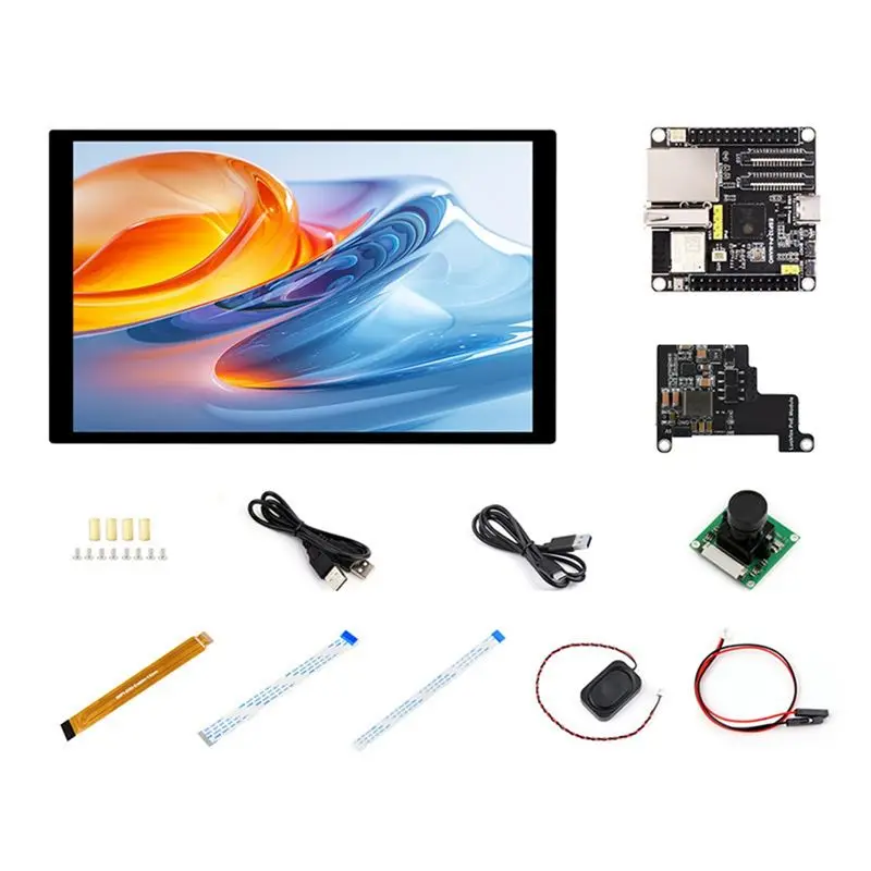 B17C ESP32-P4-NANO Development Board +10.1Inch Display Full Kit Dual-Core RISC-V Wifi6 Bluetooth5/BLE RJ45 100M Ethernet Port