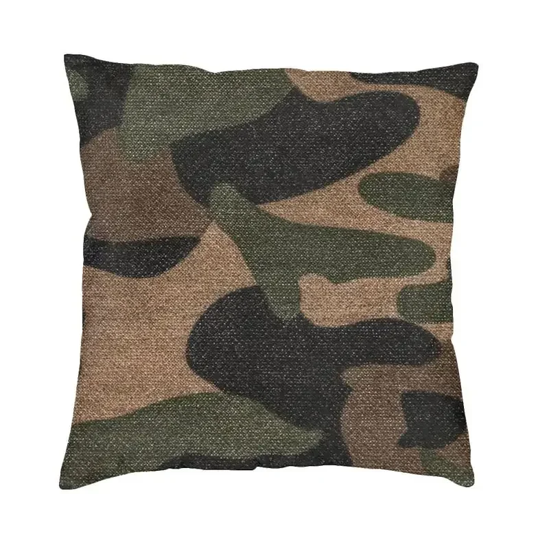 Rhodesian Army Camo Pattern Square Pillow Case Decoration Military Army Camouflage Cushion Cover Throw Pillow for Sofa Printing