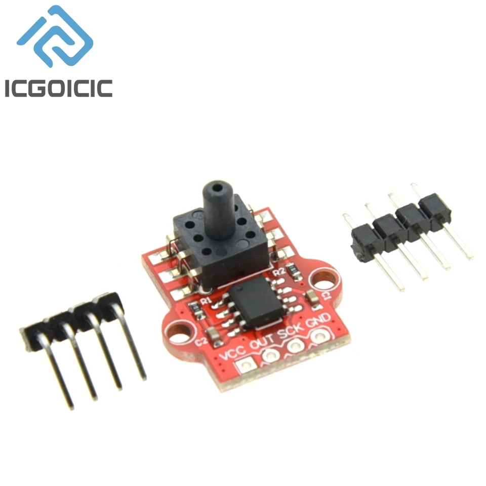 Cyfrowy moduł czujnika ciśnienia barometrycznego 0-40KPa płyta kontrolera poziomu wody dla Arduino moduł czujnika przepływu cieczy