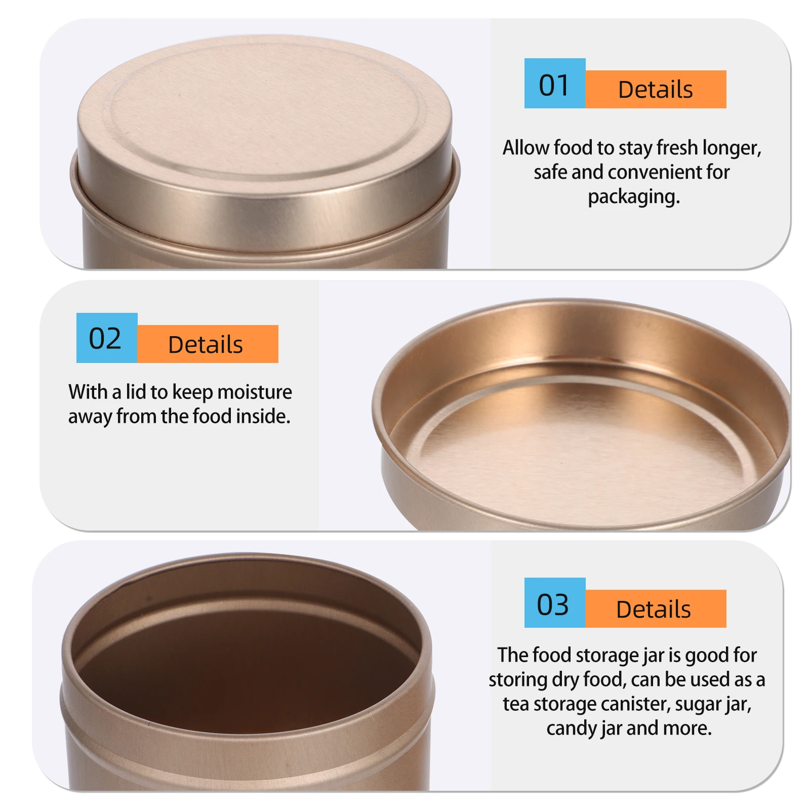 

12pcs Retro Tin Containers Round For Making Diy Crafts Storage Boxes Empty Jars Organizing Beads Coins Cosmetics