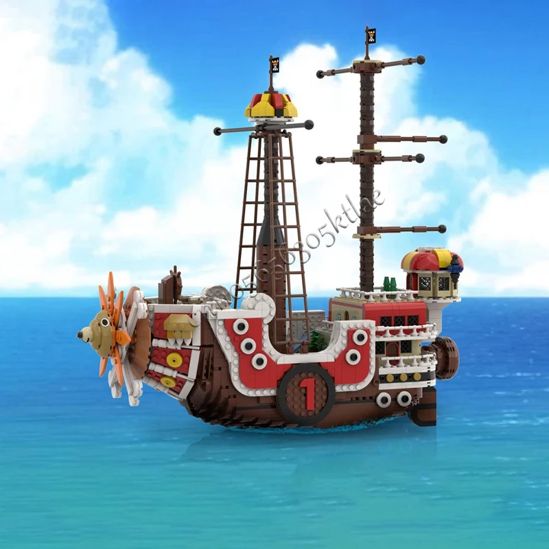 Nouveau 2015 pièces MOC célèbre série d'anime le modèle de navire le plus emblématique Architecture bloc de construction enfants briques jouet Halloween cadeau