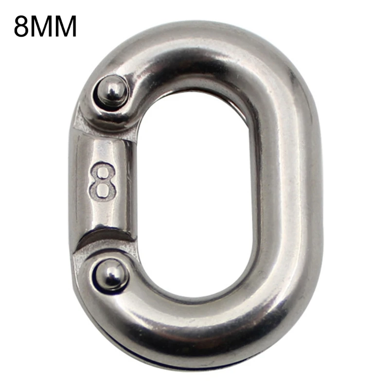 YD61 1Piece Marine Grade C Link Split Connectings Ship Anchors Chain Link, 316 Steels Quality Chain Link Connector