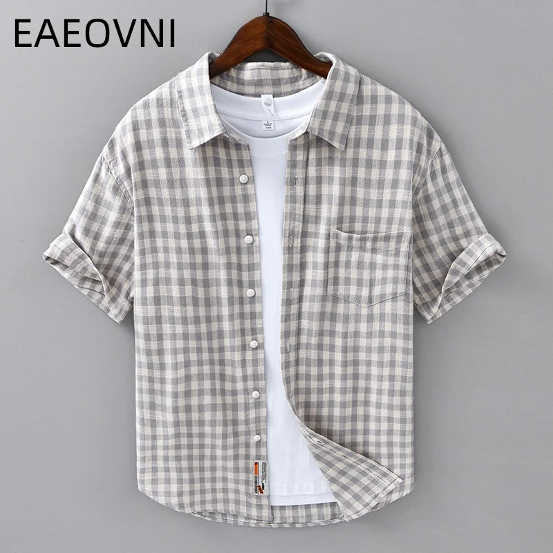 

High Quality Luxury Men's Shirt Mens Shirts and Blouses Summer T-shirt Man Korean Popular Clothes Tiki Beach Hawaiian Clothing