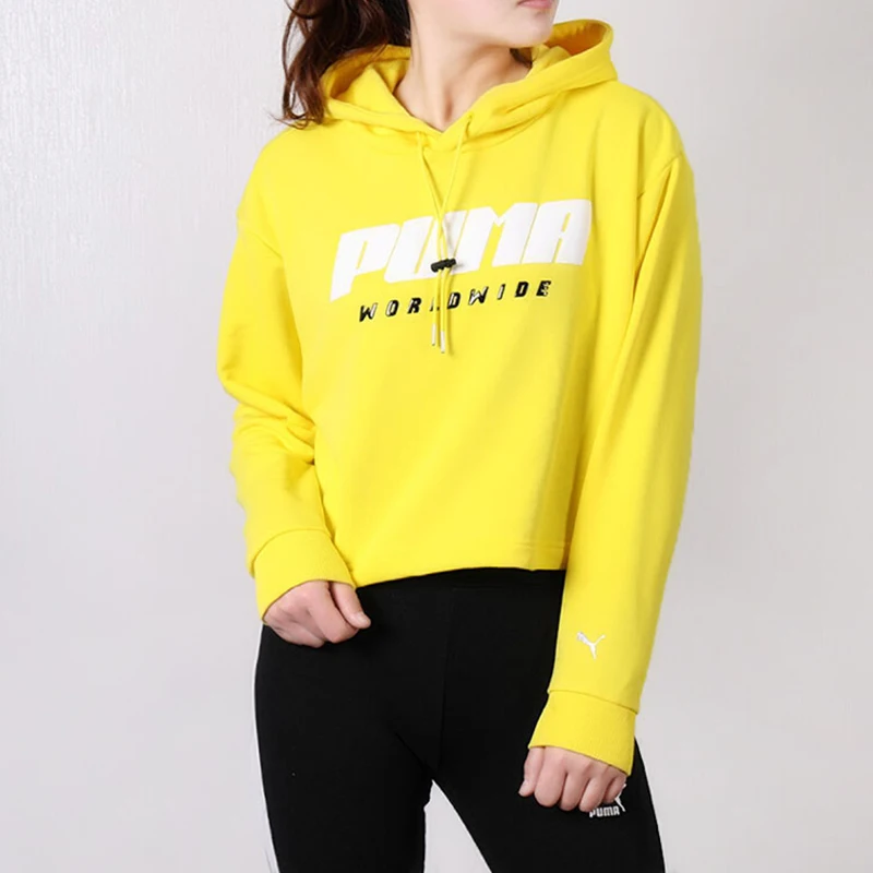 Puma genuine new short women's round neck sweatshirt pullover 579127-36
